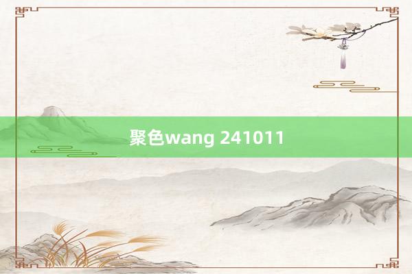 聚色wang 241011