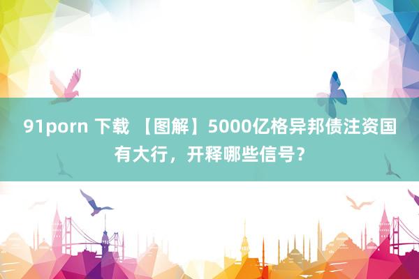 91porn 下载 【图解】5000亿格异邦债注资国有大行，开释哪些信号？