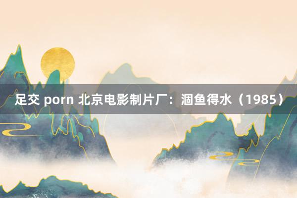 足交 porn 北京电影制片厂：涸鱼得水（1985）